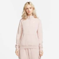 Nike Damen Pullover Sportswear Club Fleece 1/2-Zip Sweatshirt DQ5838