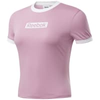 Reebok Damen T-Shirt TE Linear Logo Slim Tee