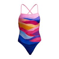 Funkita Damen Badeanzug Strapped In One Piece FKS034L