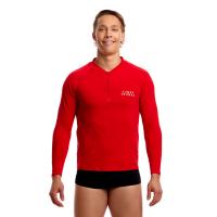 Funky Trunks Herren UV Langarmshirt Long Sleeve Rash Vest FTS091M