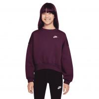 Nike Mädchen Pullover Sportswear Club Fleece Bi FZ9244