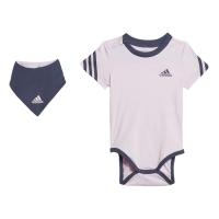 adidas Baby Strampler Future Icons Gift Set Body Plus Bib