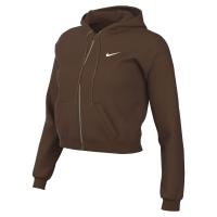 Nike Damen Sweatjacke Studio Fleece Oversized Cropped IM8499