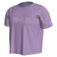 Nike Mädchen T-Shirt G NSW Tee Mod Crop Shine IQ3704
