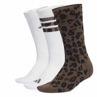 adidas Unisex Sportsocken Leo Graphic Socks 3 Pair Pack