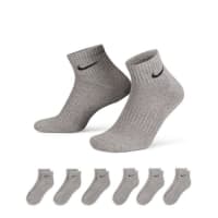 Nike Unisex Socken Everyday Cushioned Ankle Socks (6 Pairs) SX7669-010 34-38