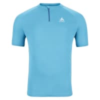 Odlo Herren T-Shirt Crew Neck s/s 1/2-Zip Trail Running Shirt 313802