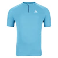 Odlo Herren T-Shirt Crew Neck s/s 1/2-Zip Trail Running Shirt 313802