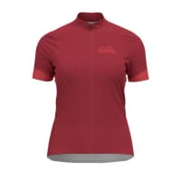 Odlo Damen Radtrikot Stand-up collar s/s FZ Essentials 411961