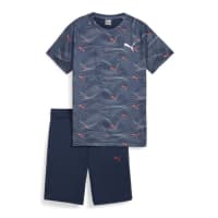 Puma Jungen Shirt + Short ACTIVE SPORTS AOP Shorts Set B 680317