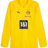 Puma Kinder Trainingstop Borussia Dortmund 1/4-Zip Top w/ sponsor 771825