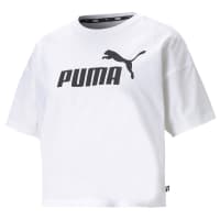 Puma Damen T-Shirt Essential Logo Cropped tee 586866