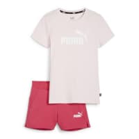 Puma Mädchen Set T-Shirt  Logo Tee + Shorts Set 846936