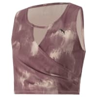 Puma Damen Top Studio Crop Top All Ove Print 522236