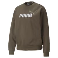 Puma Damen Pullover ESS+ Metallic Logo Crew 586893