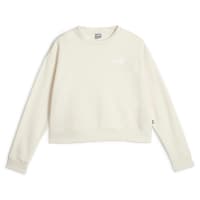 Puma Damen Pullover ESS+ Relaxed Small Logo Crew FL 676801