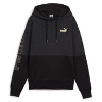 Puma Damen Kapuzenpullover Power Logo Love Colorblock Hoodie FL 677197