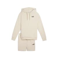 Puma Damen Trainingsanzug Short Hooded Relaxed Sweat Suit 7  685076