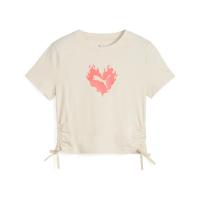 Puma Mädchen T-Shirt Flaming Love Knotted Tee G 685108