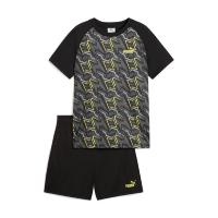 Puma Jungen Set TAD ESS Poly AOP Tee and Shorts Set B 686301