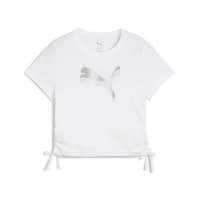 Puma Mädchen T-Shirt ESS METALLIC Knotted Tee G 686419