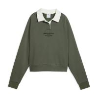 Puma Damen Langarmshirt CLASS Relaxed Longsleeve Polo FL 694011