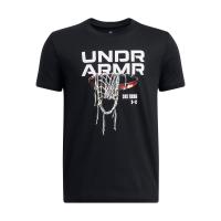 Under Armour Jungen T-Shirt UA B Hoops Net SS 1389991