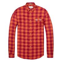 Scotch & Soda Herren Langarmhemd Colourful Check Shirt 142501