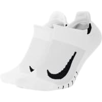 Nike Unisex Laufsocken Multiplier No-Show (2 Pair) SX7554