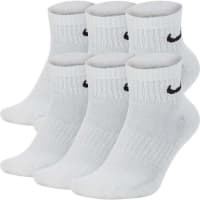 Nike Unisex Socken Everyday Cushioned Ankle Socks (6 Pairs) SX7669-010 34-38