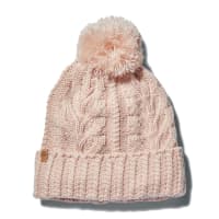 Timberland Damen Mütze Cable Premium Pom Beanie