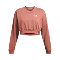 Under Armour Damen Kapuzenpullover Rival Terry OS Crop Crw 1382738