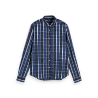 Scotch & Soda Herren Langarm Hemd Beach Summer Check Shirt 155149