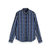 Scotch & Soda Herren Langarm Hemd Beach Summer Check Shirt 155149