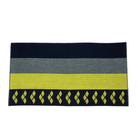 Arena Strandhandtuch Beach Multistripes Towel 002310-300 Navy-Soft Green | One size