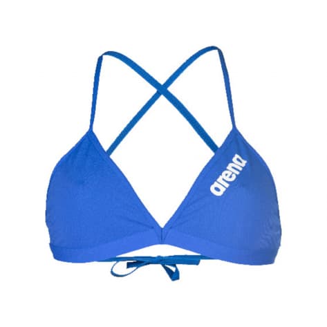 Arena Damen Bikinioberteil TEAM SWIM TOP TIE BACK SOLID 004768-720 38 Royal-White | 38