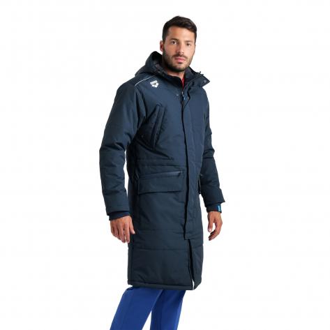 Arena Unisex Wärmemantel Team Parka Solid 004914-700 M Navy | M