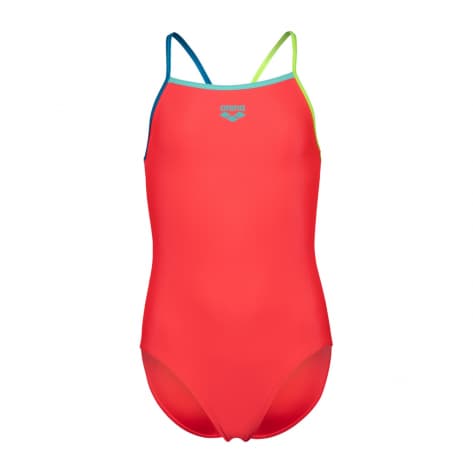 Arena Mädchen Badeanzug GIRLS ARENA SWIMSUIT LIGHT DR 005919-936 152 Fluo Red-Blue Ch-S Green-W | 152