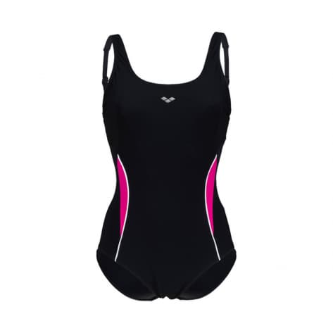 Arena Damen Badeanzug W ALISSA U BACK ONE PIECE LOW CUT C 006517-581 38 Black/Rose | 38