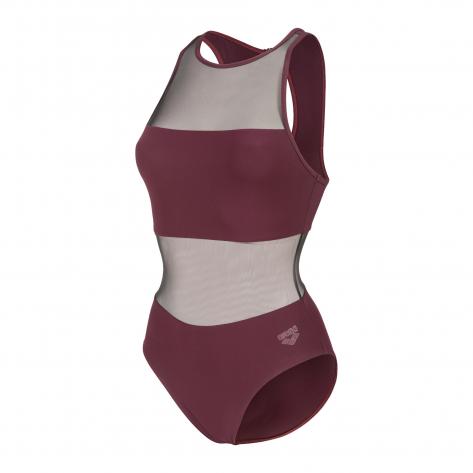 Arena Damen Badeanzug Mesh Panels Swimsuit Vent 006658 