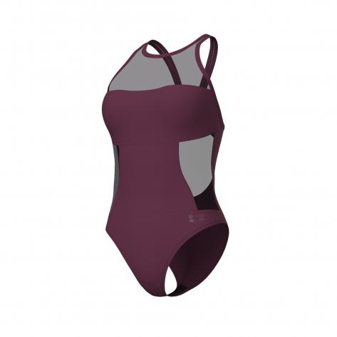 Arena Damen Badeanzug Mesh Panels Swimsuit 006659 