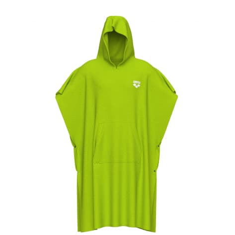 Arena Unisex Bademantel COTTON PONCHO 009651-600 L-XL Artic Lime-White | L-XL