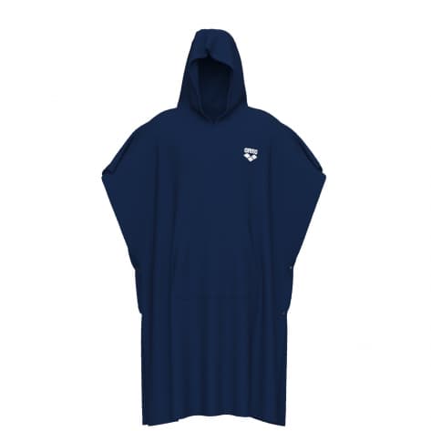 Arena Unisex Bademantel COTTON PONCHO 009651-700 S-M Navy-White | S-M