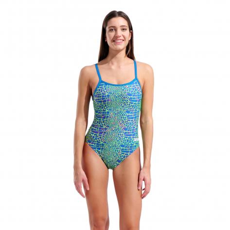 Arena Damen Badeanzug SNAKESKIN SWIMSUIT CHALLENGEBACK 010156 