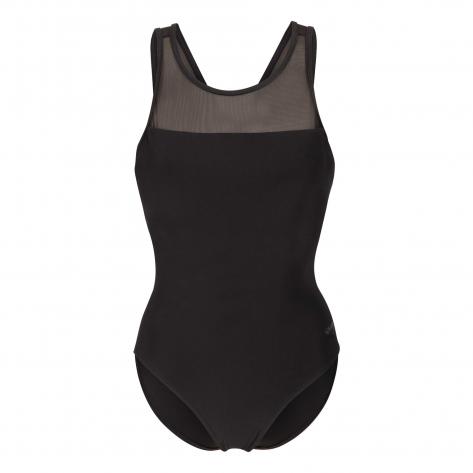 Arena Damen Badeanzug Mesh Swimsuit Cross Back 011718-500 42 Black | 42