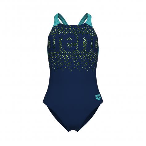 Arena Mädchen Badeanzug PAINTERLY SWIMSUIT V BACK 011756 