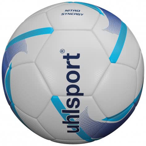 Uhlsport Fussball Nitro Synergy 100166701 3 Weiß/Blau/Cyan | 3