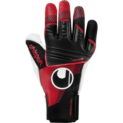 Uhlsport Torwarthandschuhe Powerline Absolutgrip Reflex 101130501 10.5 Schwarz/Rot/Weiß | 10.5