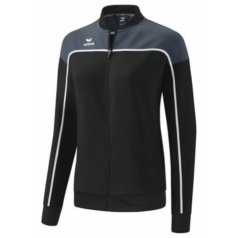 erima Damen Präsentationsjacke Change 1012313 36 Black Grey/Slate Grey/Weiß | 36