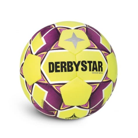 Derbystar Fussball Indoor Beta v24 1048500590 5 Gelb/Lila | 5